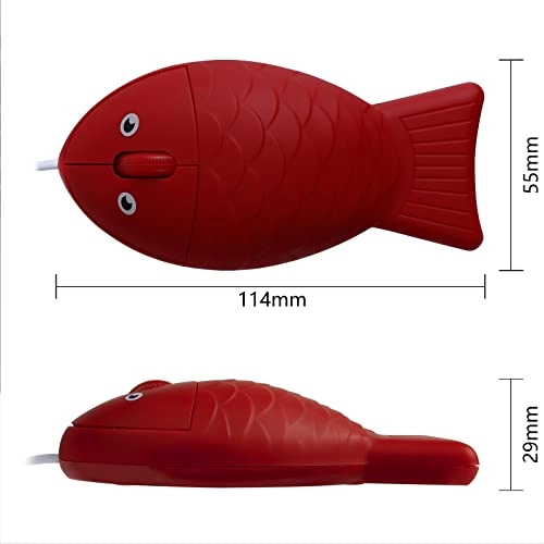 Wired Fish Mouse - USB Wired