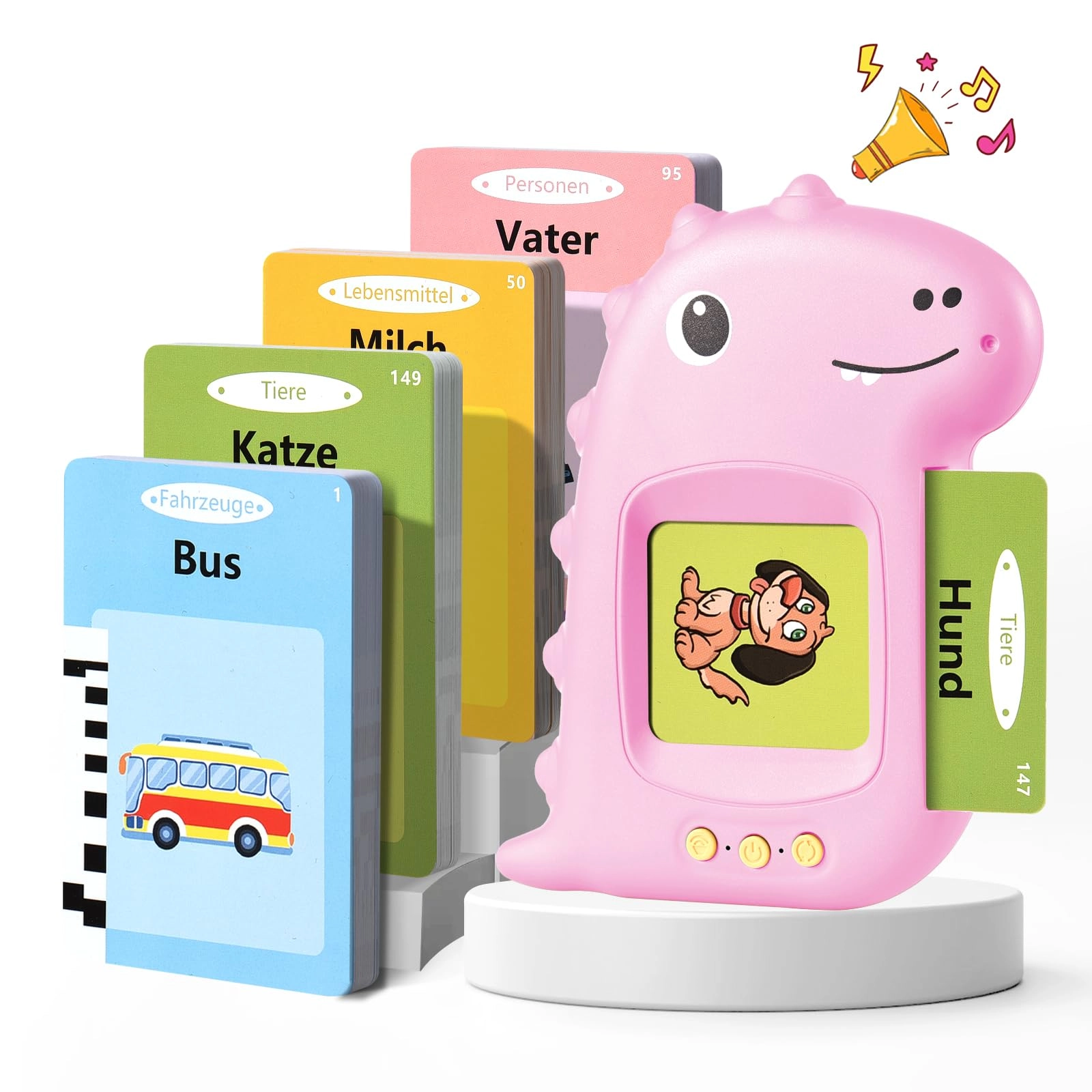 visator Talking Flash Cards - 1-6 Years Old 112 pieces