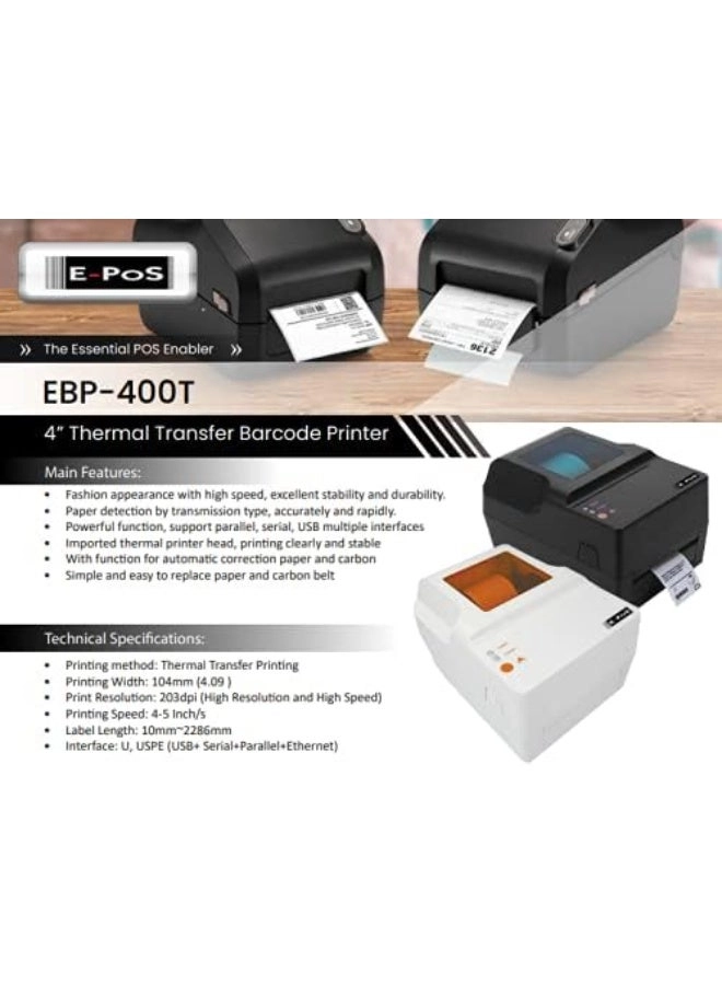 EBP-400T - Thermal Transfer 100 millimeter