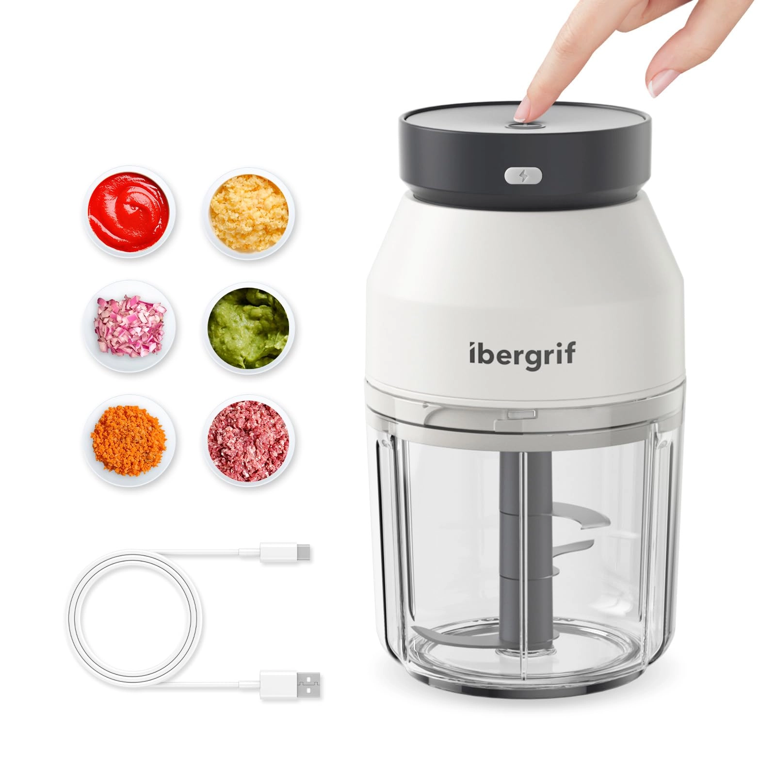 Ibergrif M503 - 400 ml USB Charging