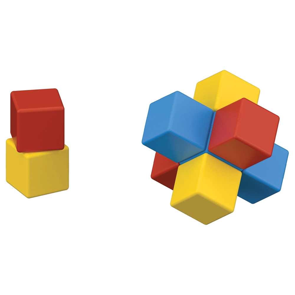 Magicube Math Building And Clips - 55 pcs