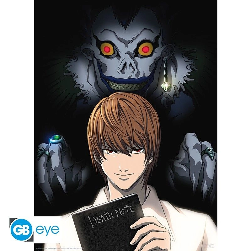 DEATH NOTE - Laminated paper 52 x 38cm