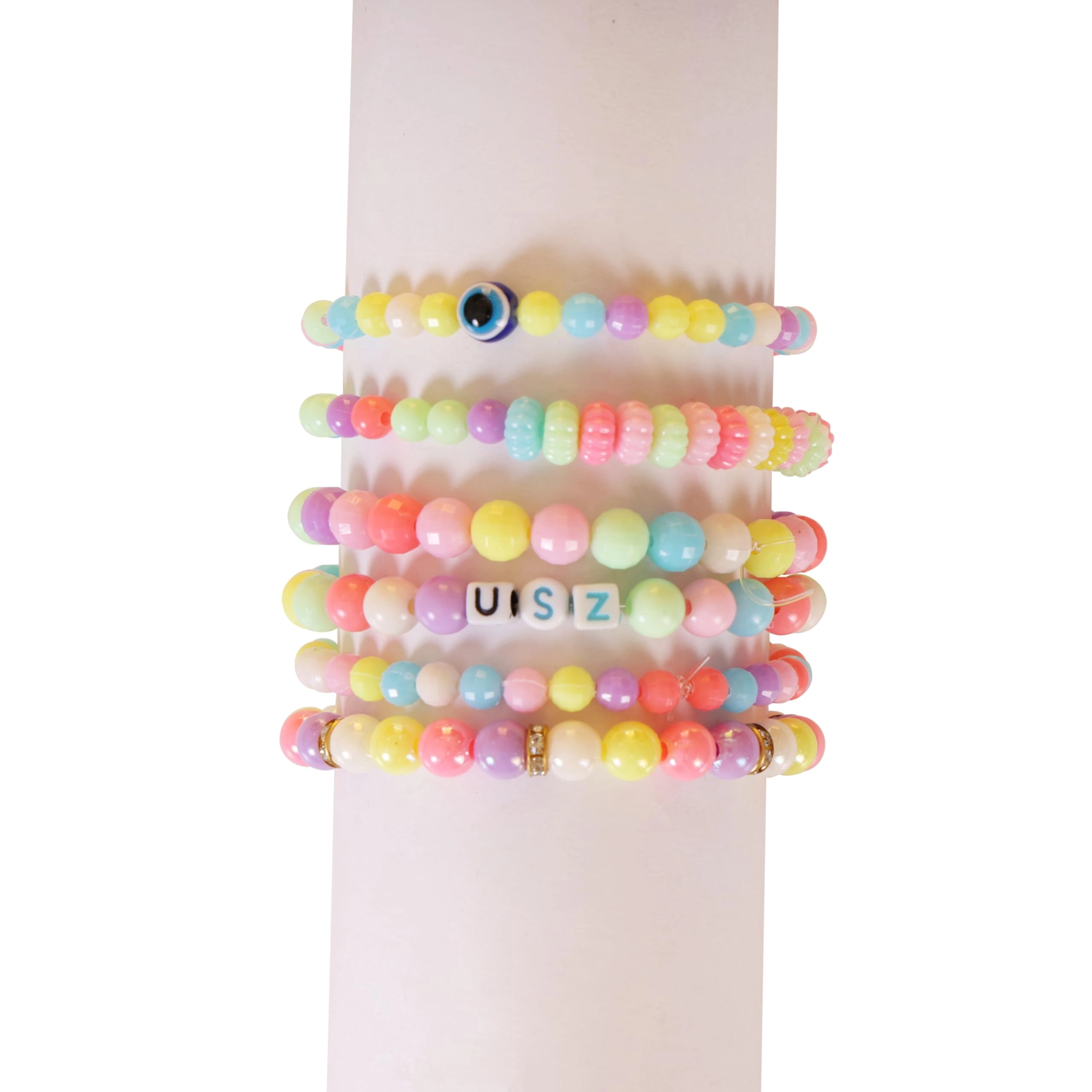 Bracelet Making Kit - 12 Types 10m Elastic Thread