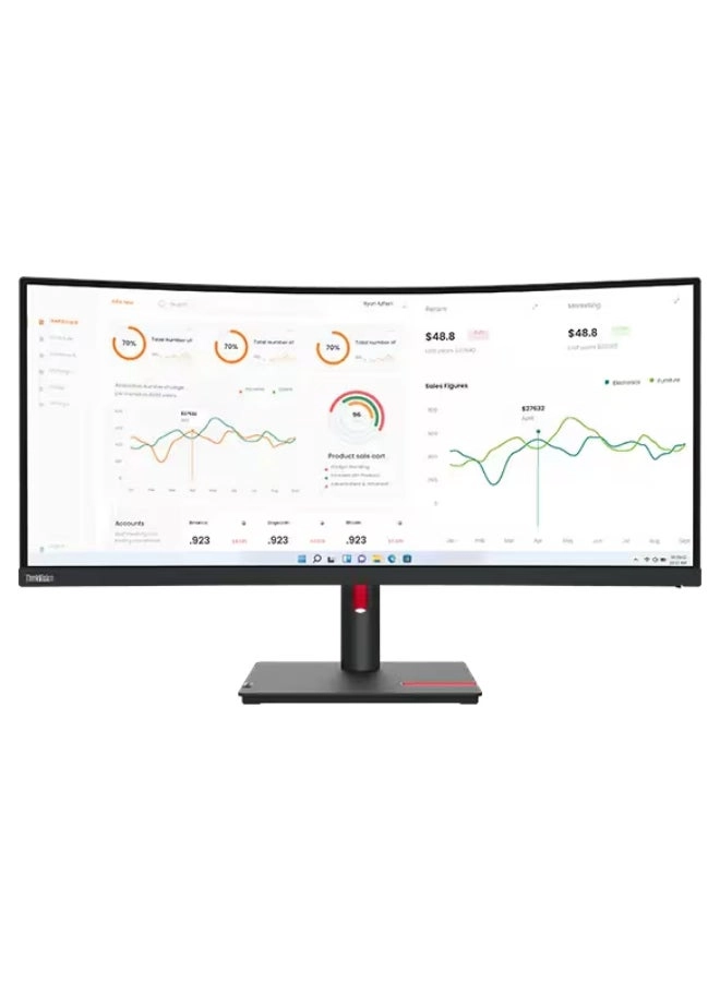 Lenovo ThinkVision T34w-30 - 63D4GAT1UK 34 in 3440 x 1440