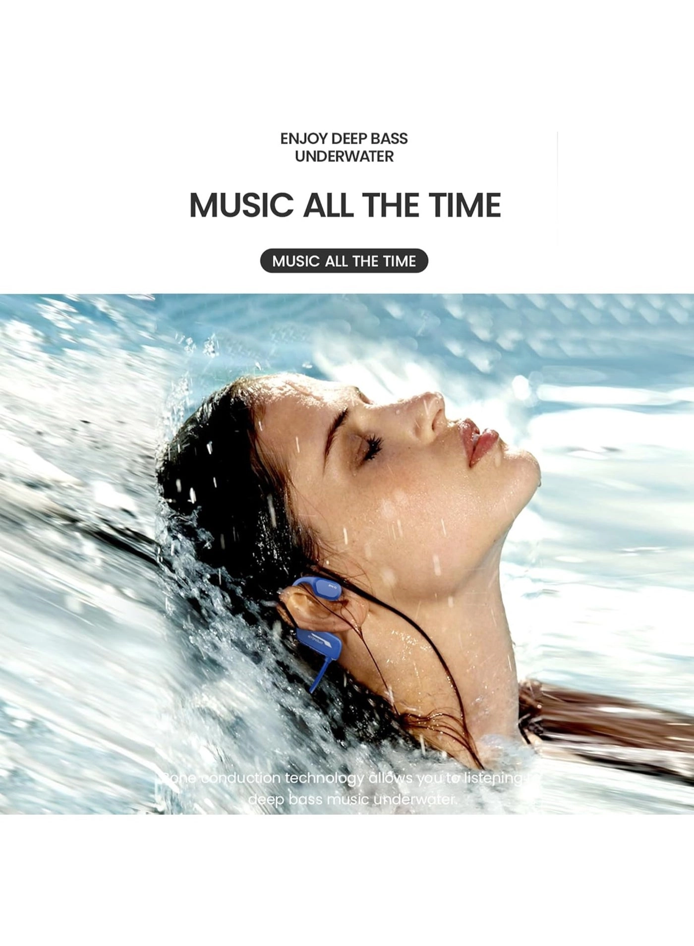 Bone Conduction Headphones Wireless Headphone