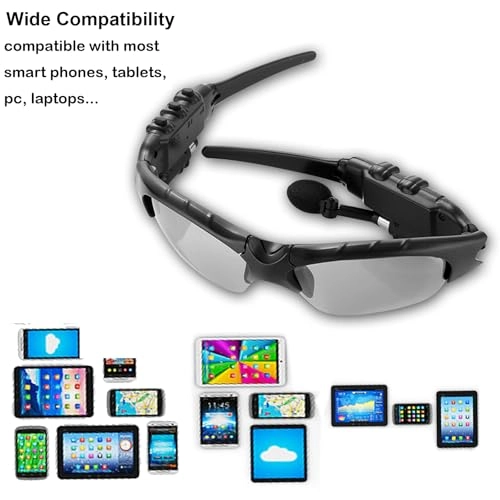 Smart Glasses - Wireless Sunglasses Wireless Headphones Hands-Free Calling