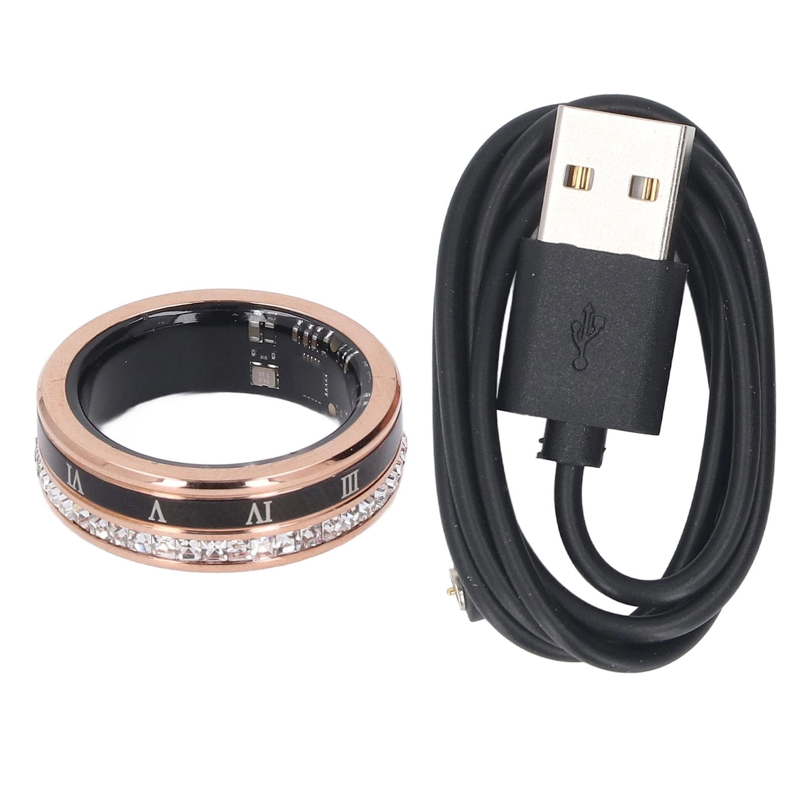 POENVFPO Smart Fitness Ring - IP68 18mAh