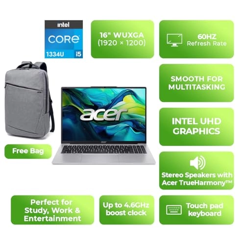 Aspire Lite NX.J23EM.003 - 16'' i5-1334U 16GB DDR5 512GB SSD