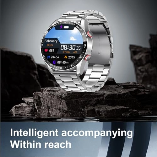 Smart Sport Watch Silver steel