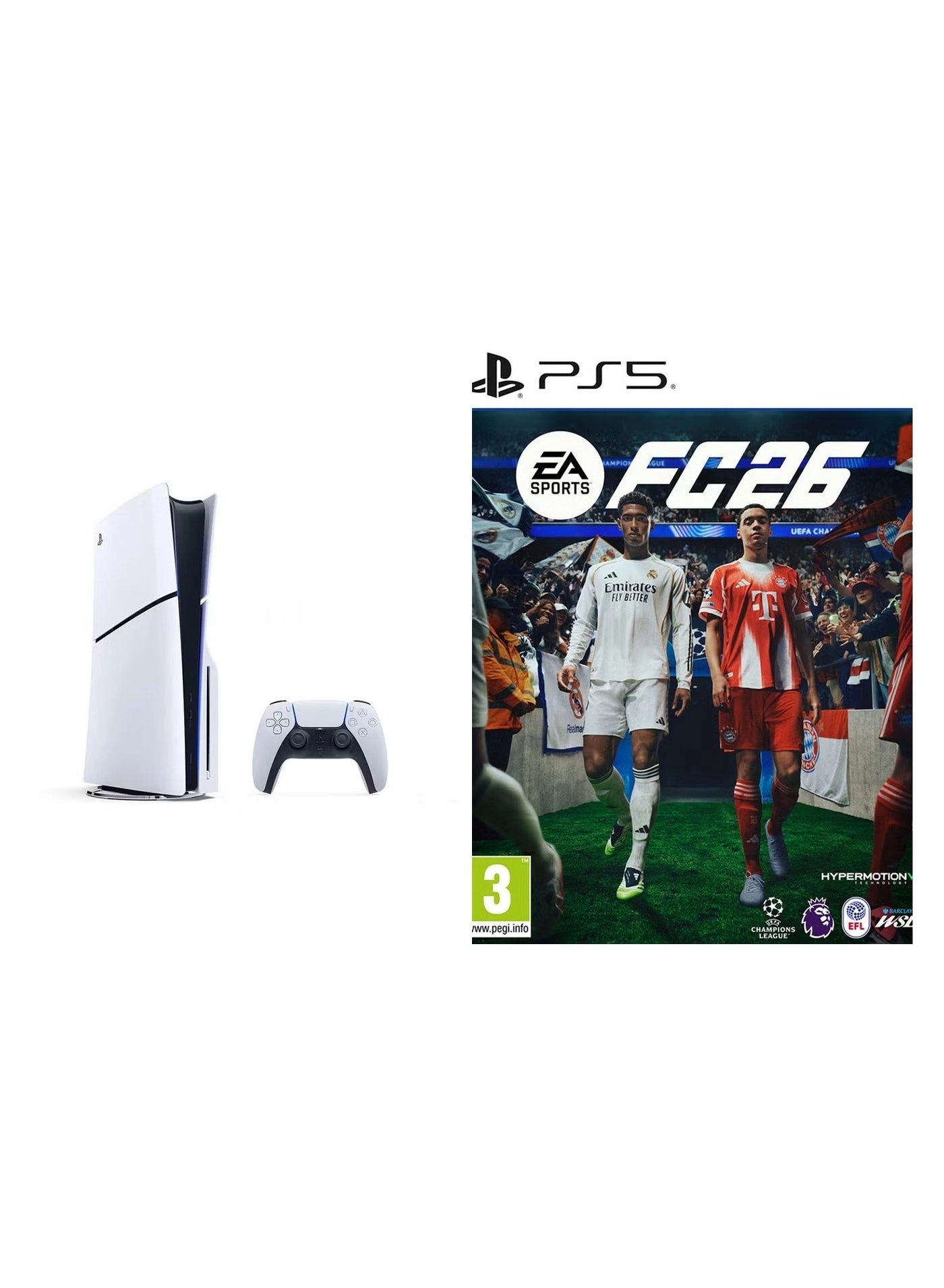 PlayStation 5 - 825 GB + EA FC 26 Voucher