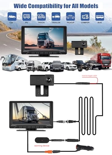Vehicle Backup Camera System - Night vision Hardwire