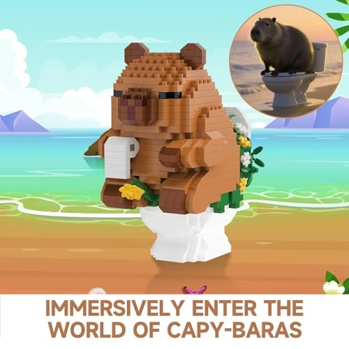 Capy-bara Eating Fish