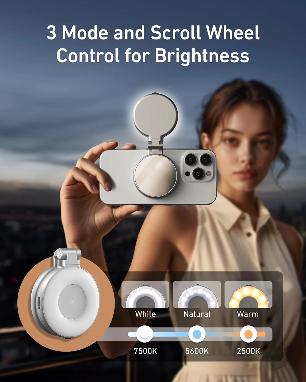C03 - Magnetic 3 color Adjustable Height