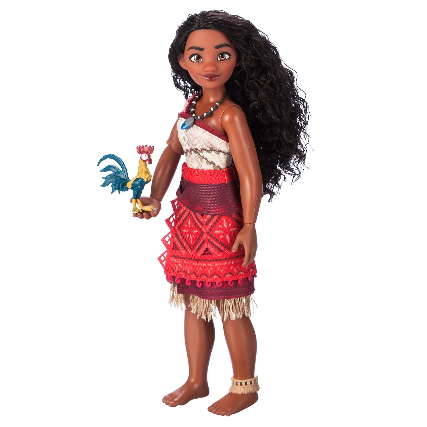 Moana 2 Singing Doll - Poseable Sings 'We're Back' Includes Hei Hei Figure