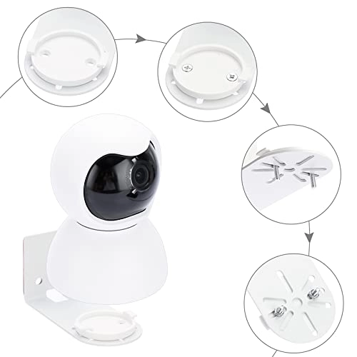 Surveillance Bracket - Metal White Set