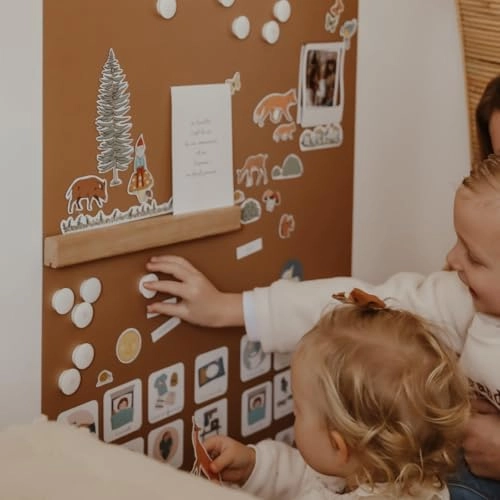 Fun magnetic game - 3 years+ 57 pieces