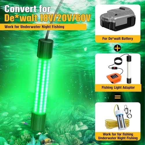 Underwater Fishing Light - 16.4FT