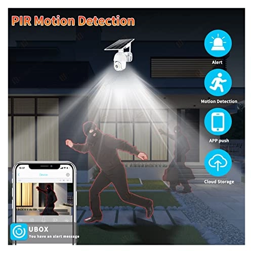 Outdoor Solar Security Camera 4MP