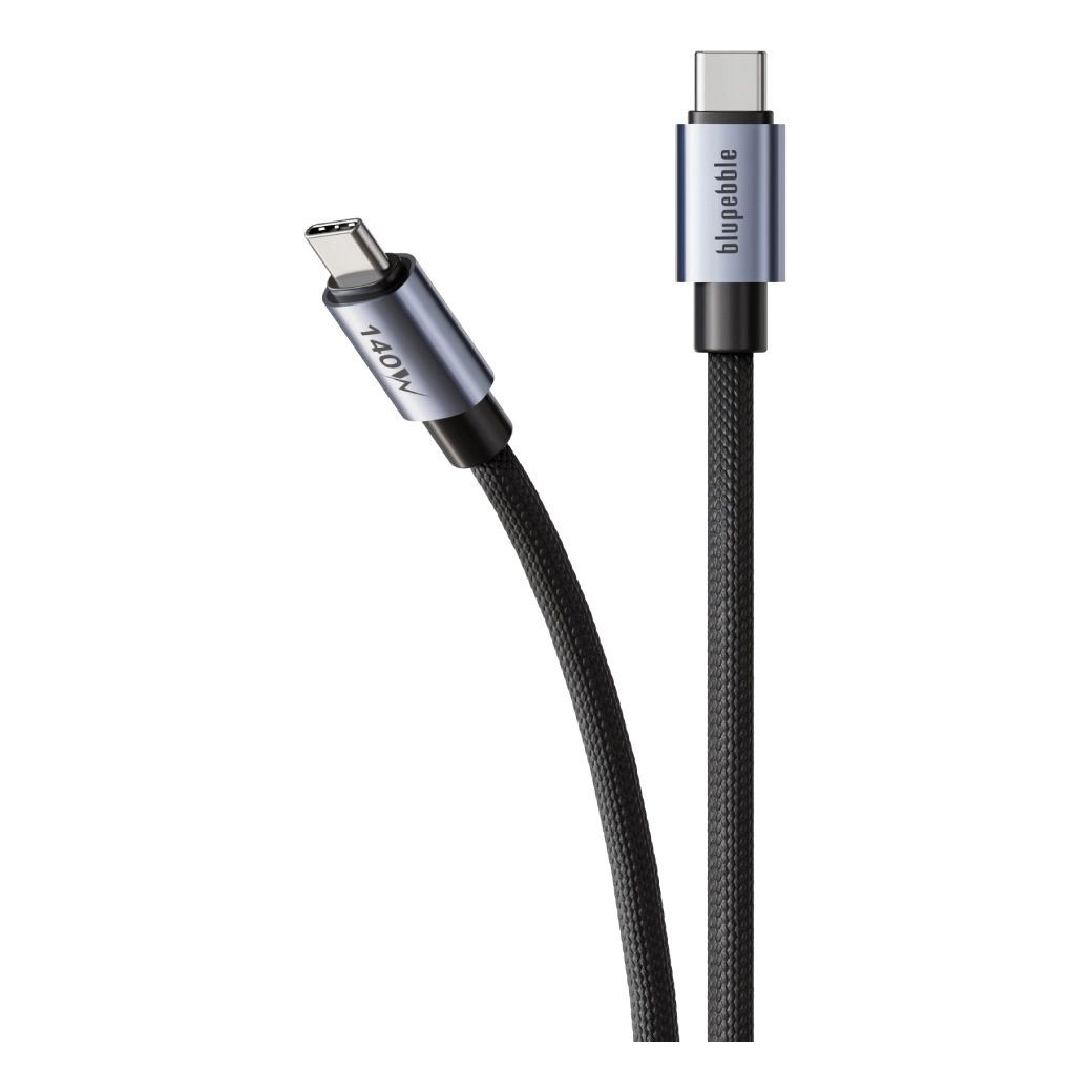 blupebble PowerFlow 140W Cable USB-C to USB-C 3m