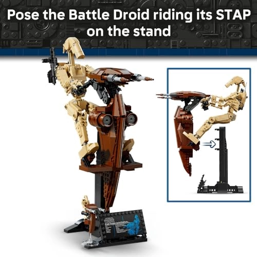 Battle Droid with STAP Speeder - Star Wars