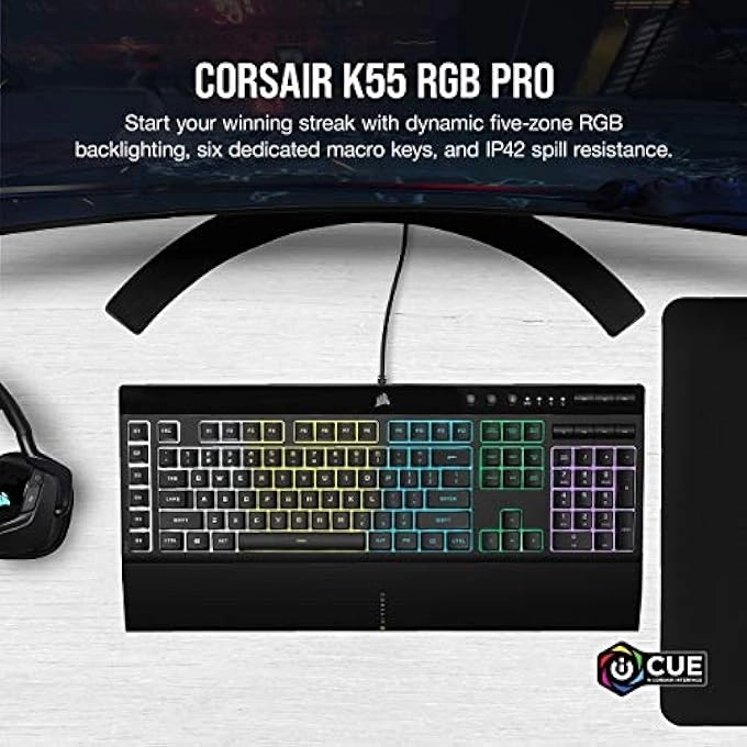 K55 RGB PRO - QWERTY Wired