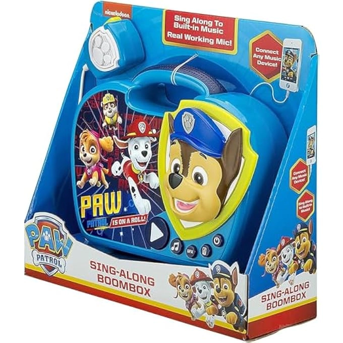Paw Patrol Sing Along Boombox