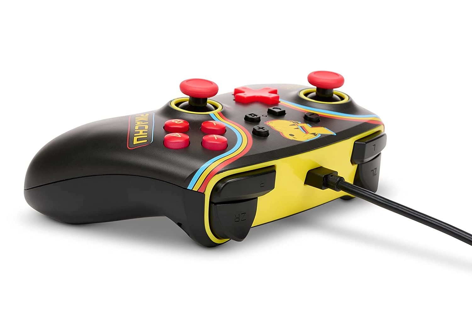 Switch Enhanced Wired Controller - Pikachu Arcade