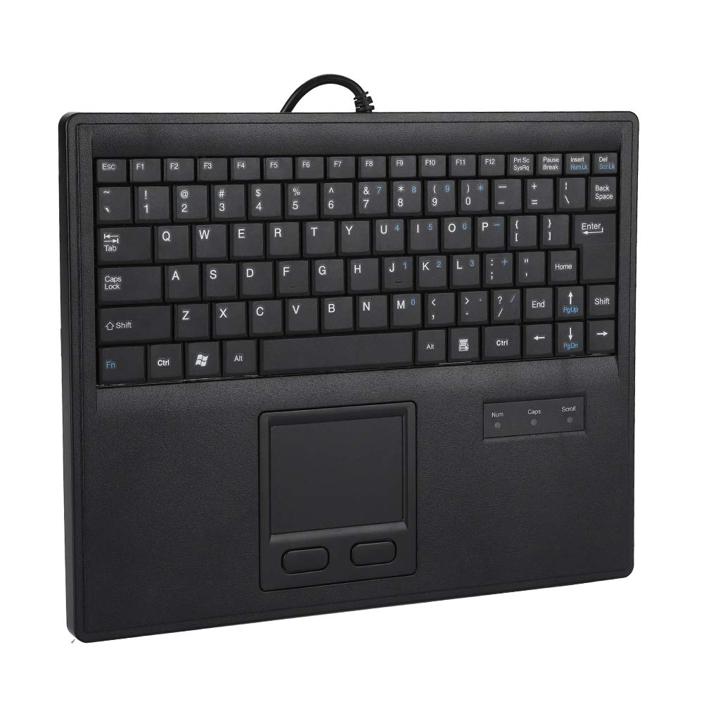 GOWENIC Wired Keyboard with Touchpad - Wired
