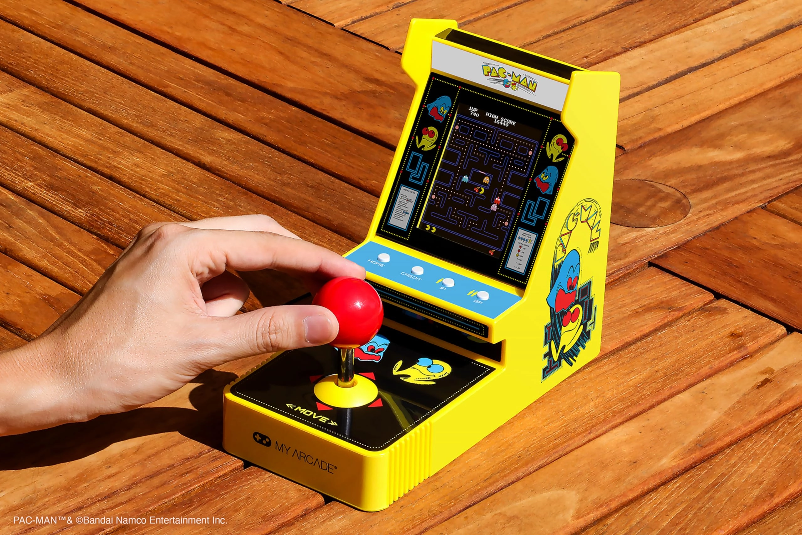 Joystick Player Pacman - Yellow Not Machine Specific