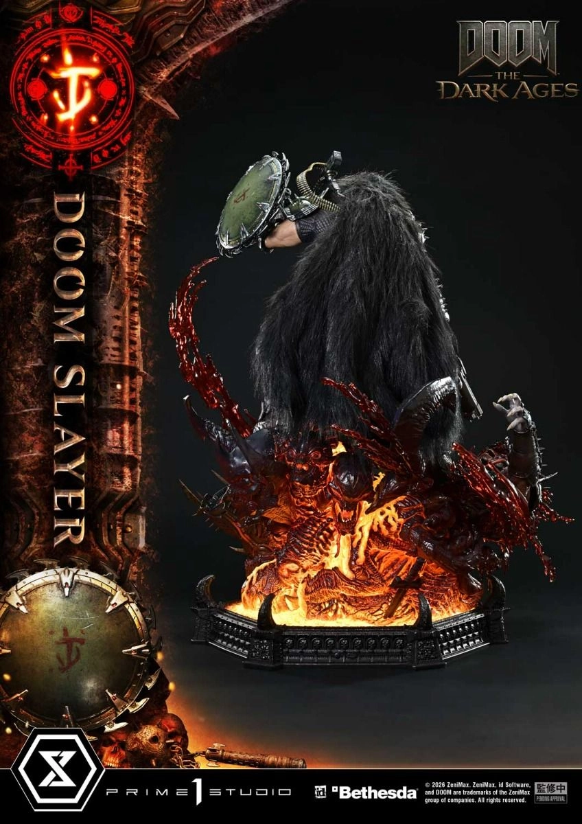 Ultimate Premium Masterline Doom: The Dark Ages Doom Slayer Statue