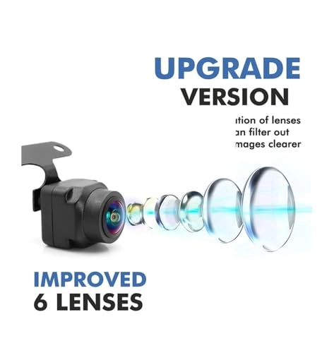 Intelligent Dynamic Trajectory Car Rear View Camera - Night Vision Wire 4K AHD 1080P