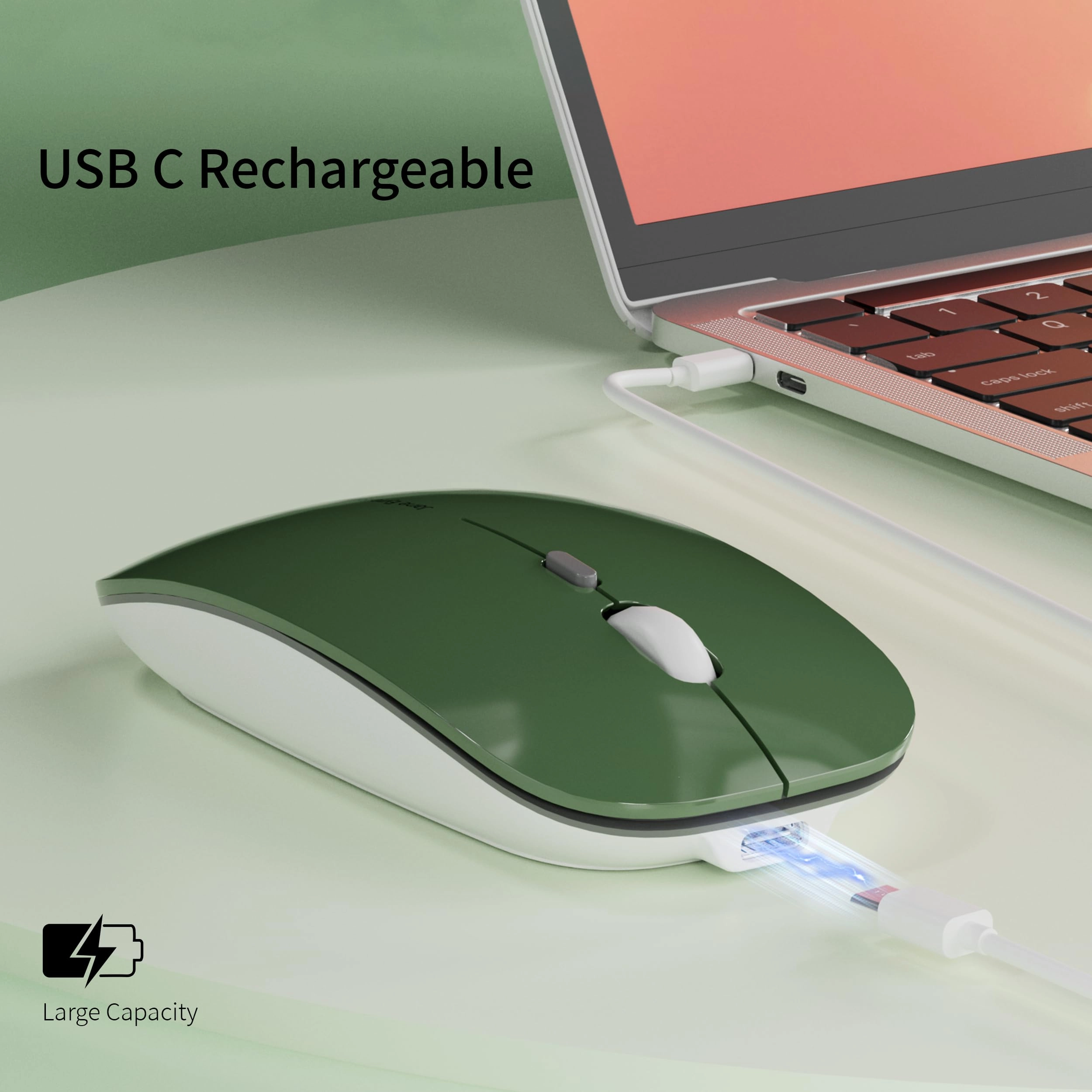 Q5 Slim Rechargeable Mouse - Wireless