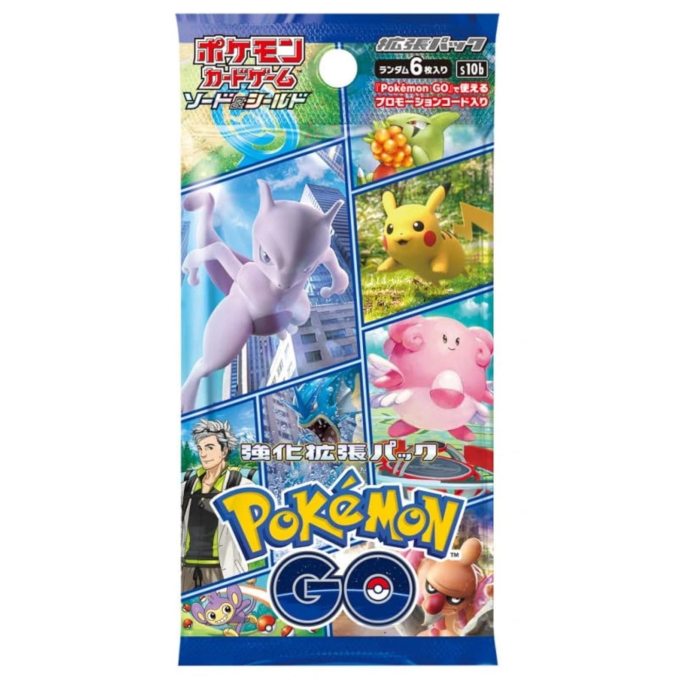 Pokémon GO S10b Booster Pack - Japanese 6pcs