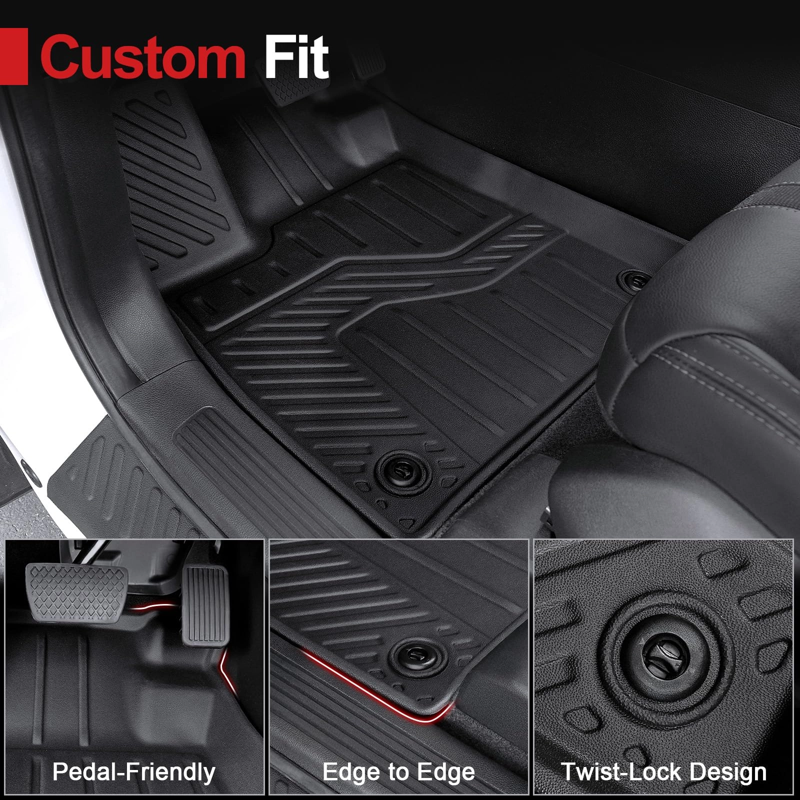 Floor Mats - Honda Pilot 2023-2025 2026