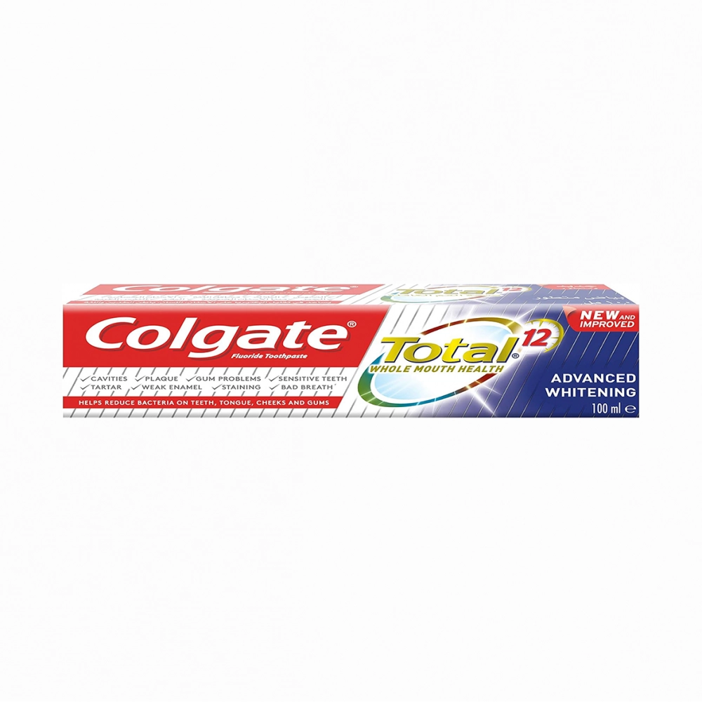 Colgate Total 12 Advanced White Toothpaste 100ml