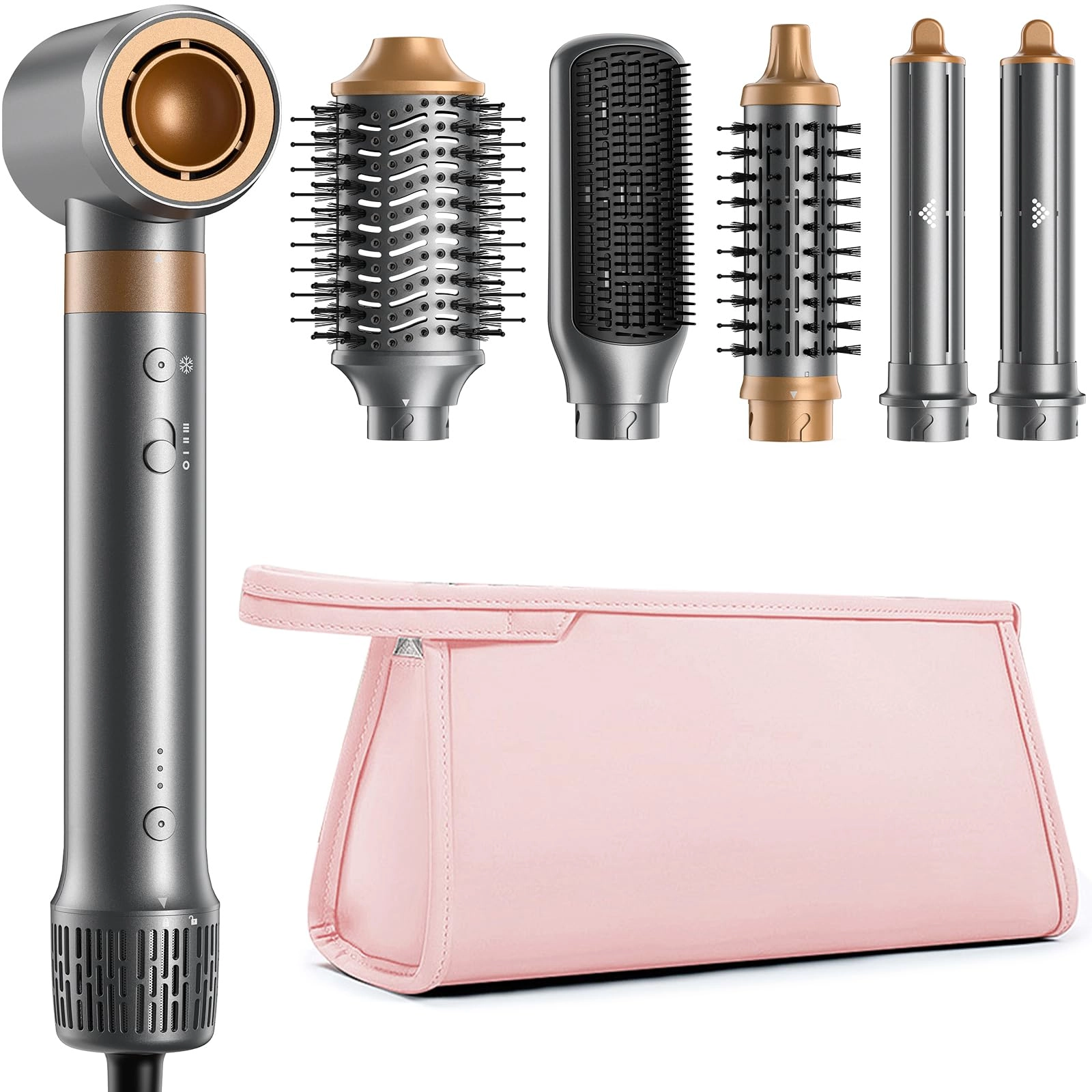 Guangdong Lieto Intelligence Tech. Co.,Ltd. 5-in-1 Hair Styler - High-Speed 1500 watts