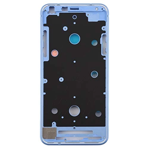 Front Housing LCD Frame Bezel Plate - Baby Blue for LG Q7 / Q610 / Q7 Plus / Q725 / Q720 / Q7A / Q7 Alpha