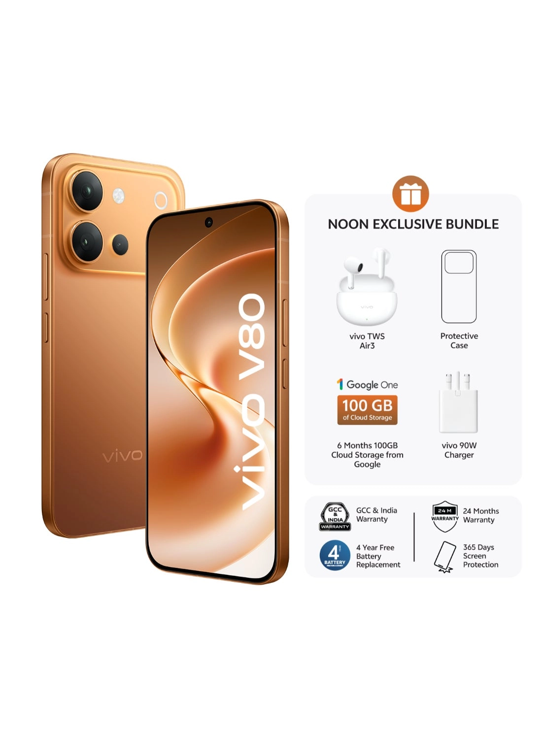 V80 8GB 256GB + vivo TWS