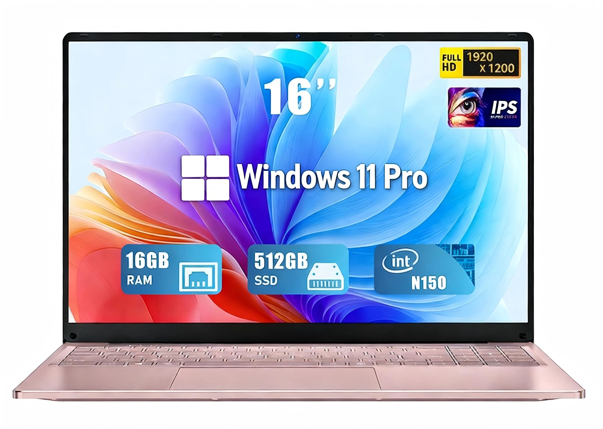 Gaming Laptop NY-08 - 16'' N150 16GB DDR4 512GB SSD