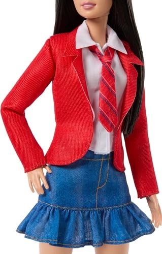 Lupita Doll - Removable School Uniform Long Blonde Hair Ages 3+