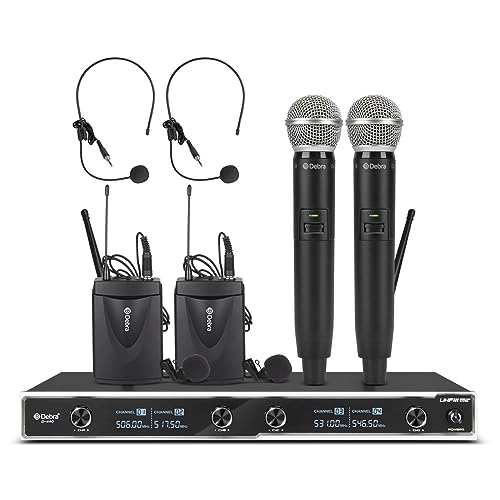 D-440 - 2 Handheld & 2 Bodypack UHF