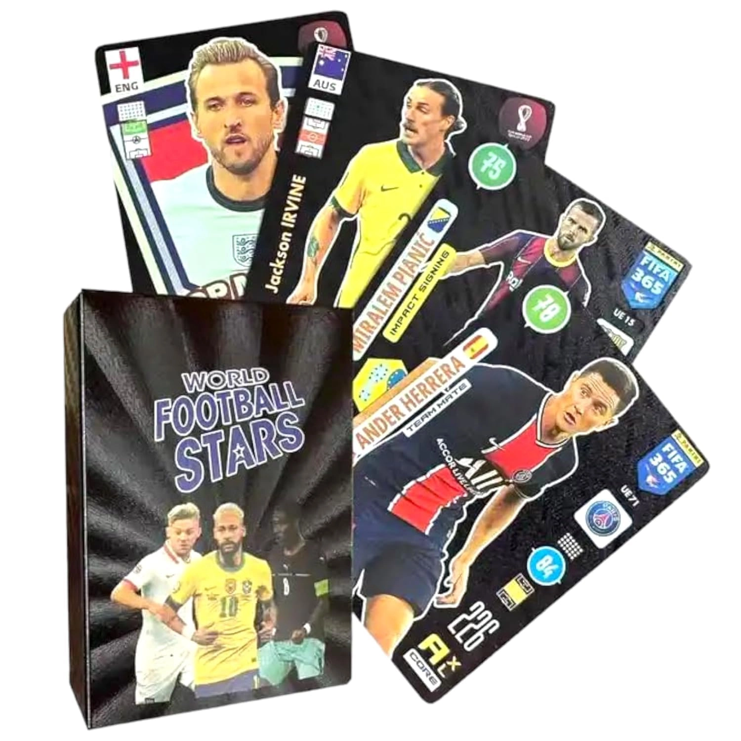 FowWelt Champions League Football Collector Cards - 55 pcs