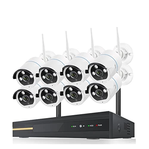 8CH Wireless CCTV System - 3MP