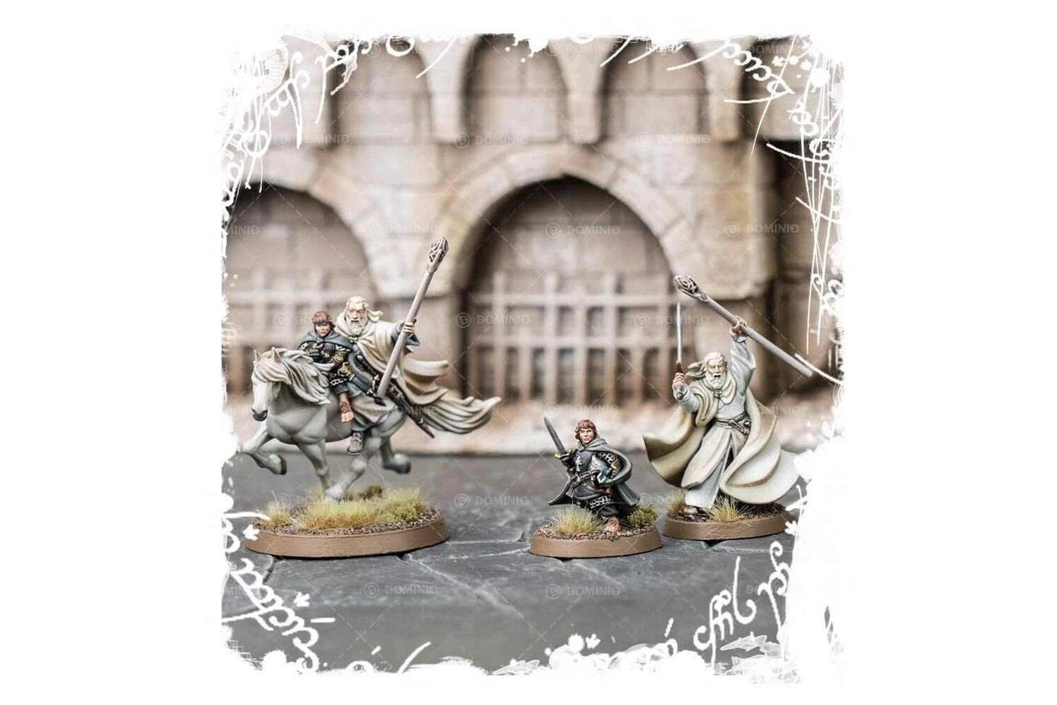 Lord Of The Rings: Gandalf The White & Peregrin Took