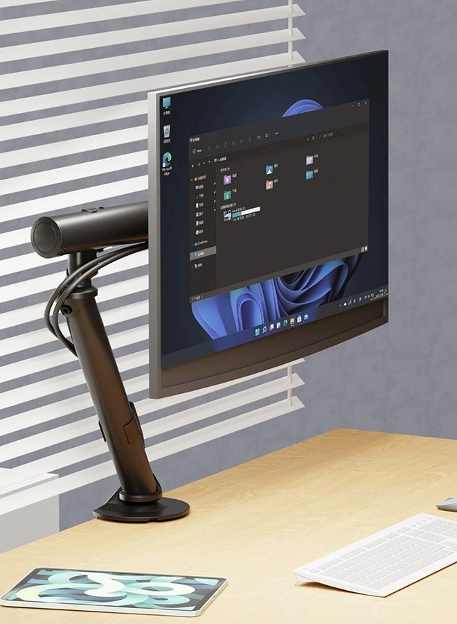 Gas Spring Monitor Arm - 32 in VESA 75x75/100x100mm