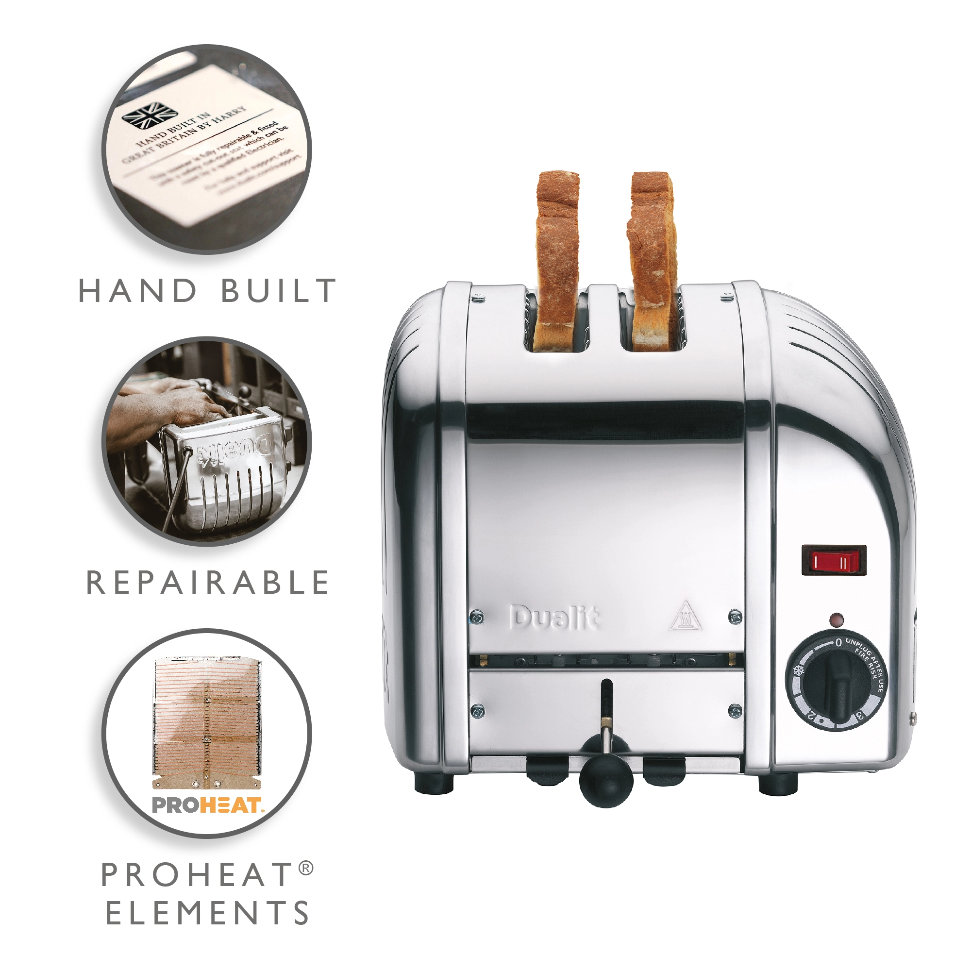 Classic Toaster - 2 Slice