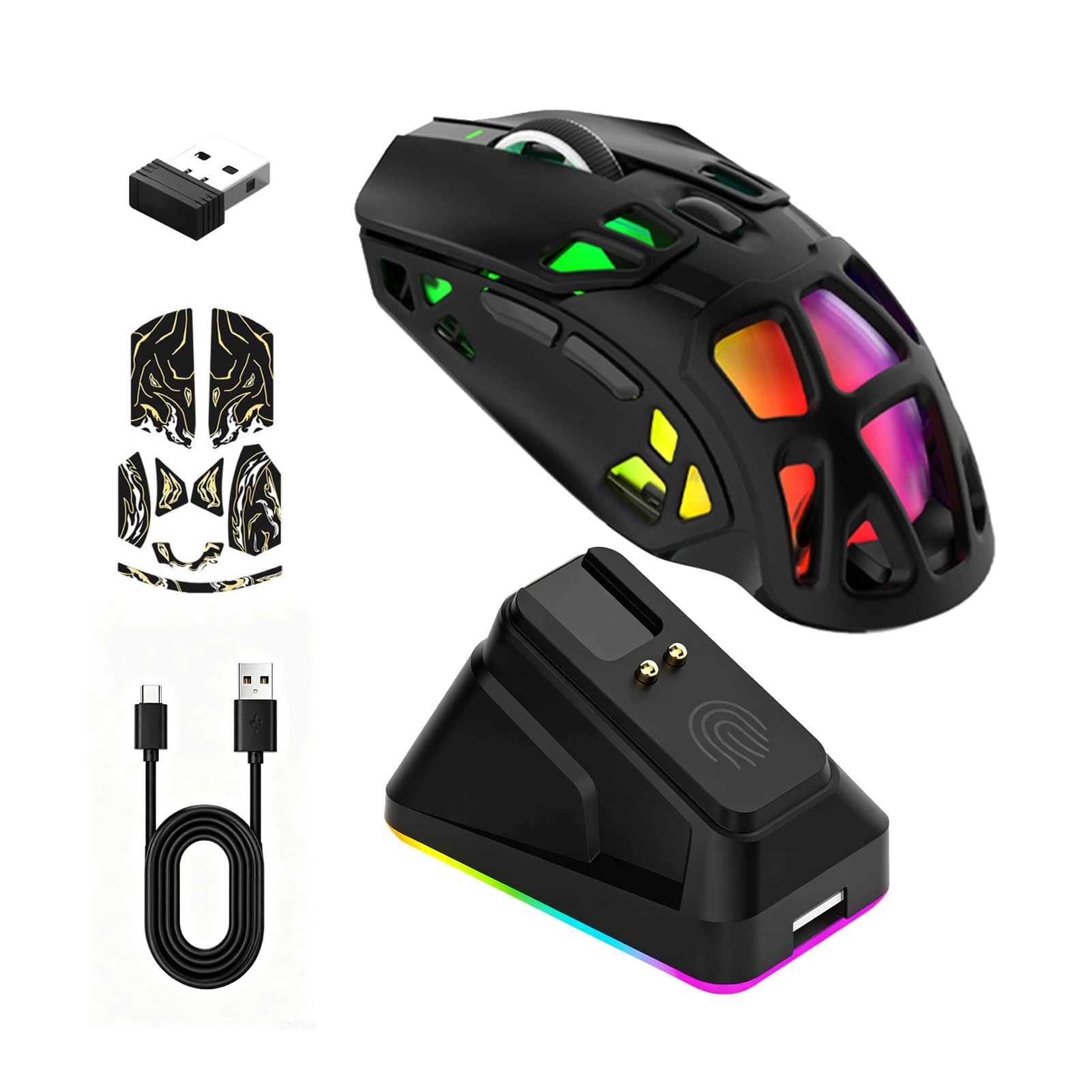 Mingzhe Gaming Mouse - 2.4G BT Wired