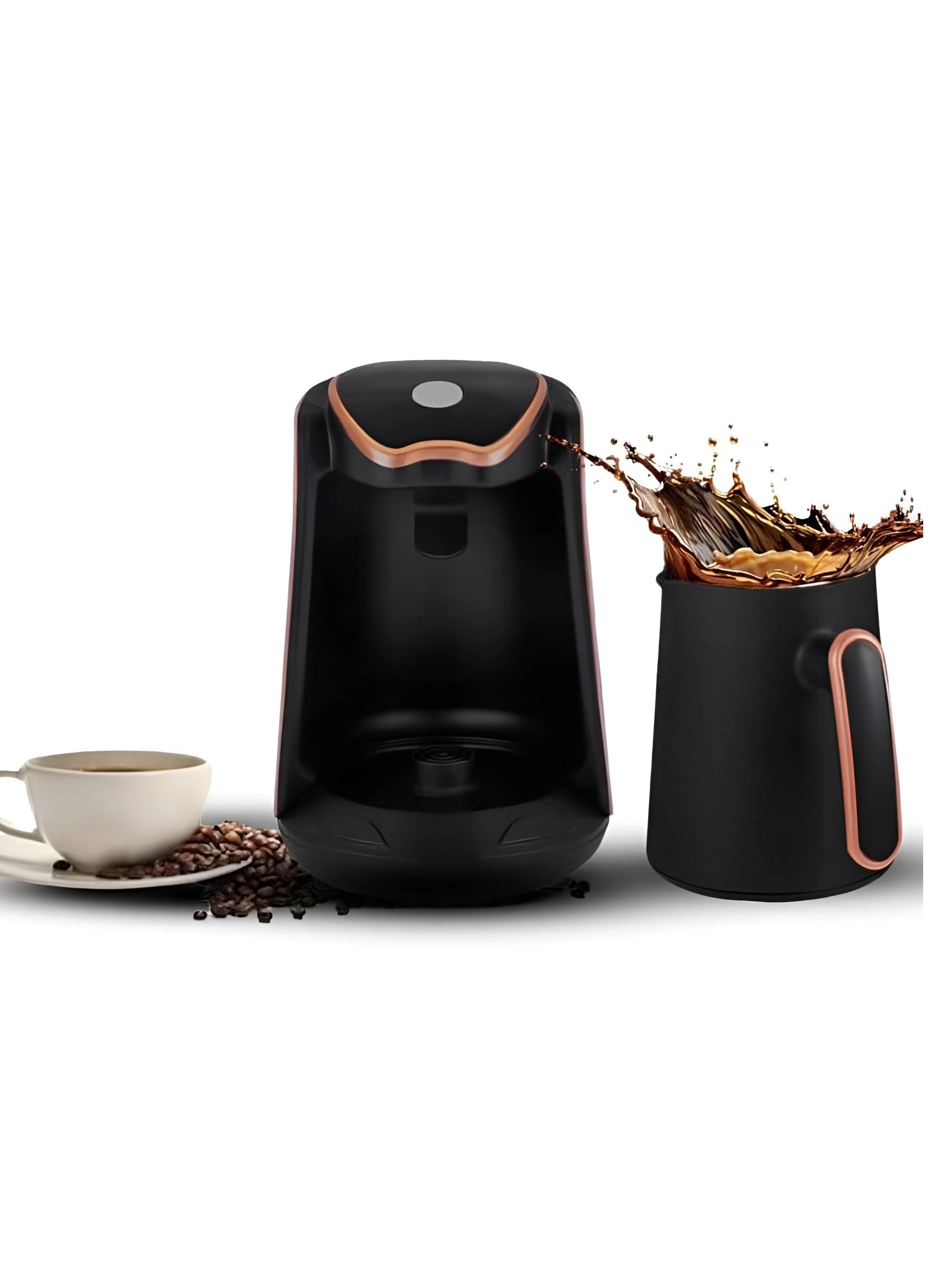 Generic Automatic Turkish Coffee Maker - 250ml (4 Cup) One-Touch Operation 600 W