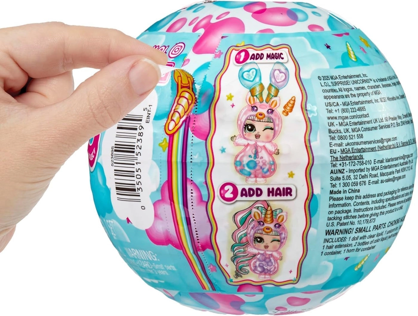 Unicorns Tots - 1 Doll Lava Lamp Experience Ages 4+