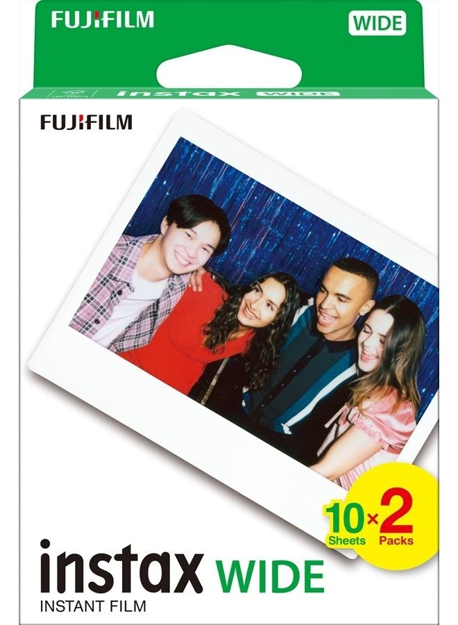 Fujifilm instax Wide Instant Film - 20 Exposures